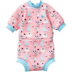 Pink UV Suits Children's Clothing Splash About Happy Nappy Wetsuit - Nina's Ark