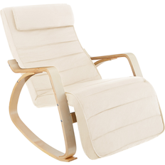 Natural Chairs tectake Onda Rocking Chair 86cm