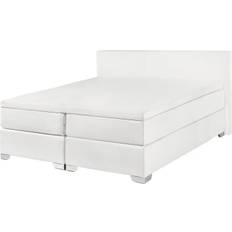 Double Beds Continental Beds Beliani President Continental Bed 140x200cm