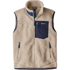Patagonia L - Men - Outdoor Jackets Outerwear Patagonia Classic Retro X Fleece Vest - Natural