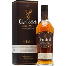 Glenfiddich Whiskey Beer & Spirits Glenfiddich 18 YO Single Malt 40% 70cl