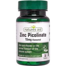Natures Aid Zinc Picolinate 15mg 30 pcs