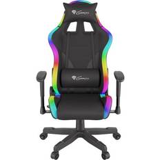 RGB LED Lighting Gaming Chairs Natec Genesis Trit 600 RGB Gaming Chair - Black