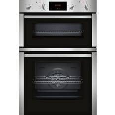 Neff Dual - Stainless Steel Ovens Neff U1CHC0AN0B Stainless Steel, Black