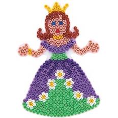 Toys Hama Beads Maxi Pearl Plate Princess