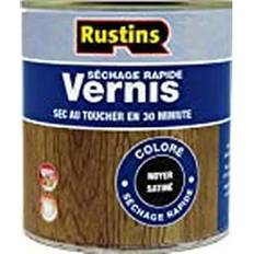 Rustins Quick Dry Coloured Varnish Wood Protection Walnut 1L