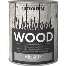 Rust-Oleum Grey - Mattes - Wood Paints Rust-Oleum Weathered Wood Paint Ash Grey 0.75L