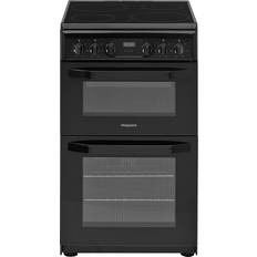 Hotpoint 50cm Ceramic Cookers Hotpoint HD5V93CCB Black
