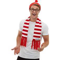 Other Film & TV Accessories Smiffys Where's Wally? Kit Red & White