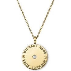 Michael Kors Heritage Necklace - Gold/Transparent