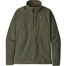 Fleece Jumpers & Pile Jumpers - Men Patagonia Better Sweater 1/4-Zip Fleece Jacket - Industrial Green