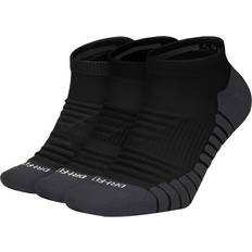 Black Socks Nike Everyday Max Cushioned Training No-Show Socks 3-pack Unisex - Black/Anthracite/White