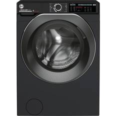 Black - Washer Dryers Washing Machines Hoover HDD4106AMBCB