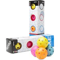 Game Approved Floorball Balls Salming Aero Floorball Mix 4-pack