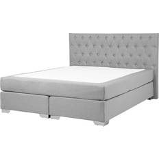 Double Beds Continental Beds Beliani Duchess Continental Bed 160x200cm