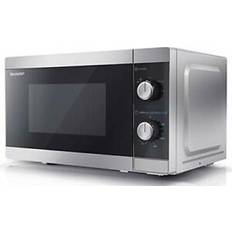 Sharp Countertop - Defrost Microwave Ovens Sharp YC-MS01U-S Silver