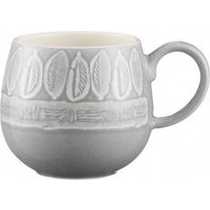Mason Cash Cups & Mugs Mason Cash Impressions Grey Leaf Mug 35cl