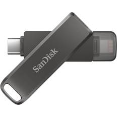 SanDisk 256 GB USB Flash Drives SanDisk USB-C iXpand Luxe 256GB