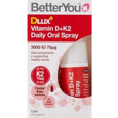 BetterYou DLux+ Vitamin D+K2 Oral Spray 12ml 1 pcs