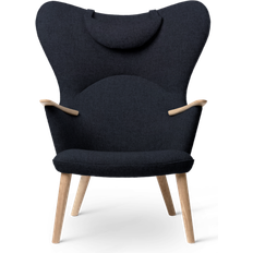 Wool Chairs Carl Hansen & Søn CH78 Mama Bear Lounge Chair 106cm