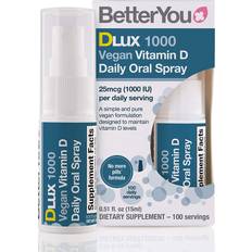 BetterYou DLux 1000 Vegan Vitamin D Oral Spray 15ml 1 pcs