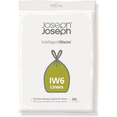 Garbage Bags Waste Disposal Joseph Joseph IW6 Custom Fit Bin Liners 20pcs 30L