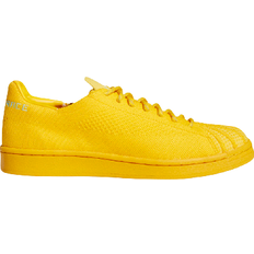 Men - adidas x Pharrell Williams Shoes adidas Pharrell Williams Superstar Primeknit - Bold Gold/Cardboard/Clear Aqua