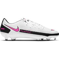 43 ½ - Multi Ground (MG) Football Shoes Nike Phantom GT Academy MG M - White/Black/Pink Blast