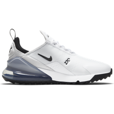 9.5 - Unisex Golf Shoes Nike Air Max 270 G - White/Pure Platinum/Black