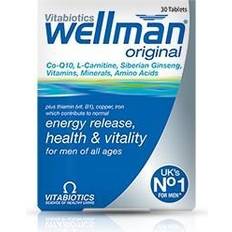 Iron Supplements Vitabiotics Wellman Original 30 pcs