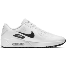 45 ½ - Unisex Golf Shoes Nike Air Max 90 G - White/Black