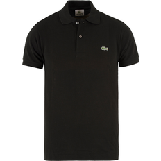 Lacoste Cotton Tops Lacoste Petit Piqué Slim Fit Polo Shirt - Black