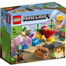 Cheap Lego Minecraft Lego Minecraft The Coral Reef 21164