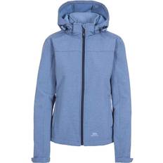Trespass Outdoor Jackets - S - Women Trespass Leah Women's Softshell Jacket - Denim Blue Marl