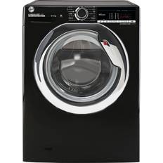 Black - Washer Dryers Washing Machines Hoover H3DS4965TACBE-80