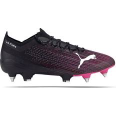 43 ½ - Soft Ground (SG) Football Shoes Puma Ultra 1.1 SG W - Puma Black/Luminous Pink