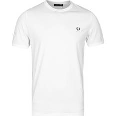 Fred Perry Men T-shirts Fred Perry Ringer T-shirt - White