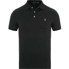 Polo Ralph Lauren Tops Polo Ralph Lauren Slim Fit Soft Touch Pima Polo T-Shirt - Black