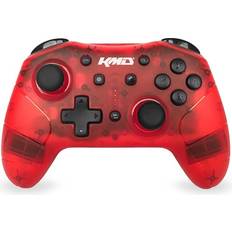 PC - Red Game Controllers KMD Switch Wireless Pro Controller - Red