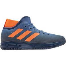 Blue Racket Sport Shoes adidas Junior Phenom Tennis - Crew Navy/Screaming Orange/Crew Blue