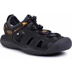 Plastic Sport Sandals Keen SOLR - Black/Gold