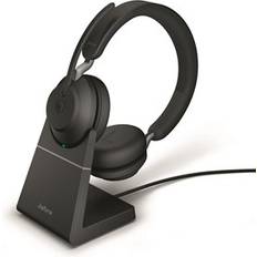 Jabra On-Ear Headphones - Wireless on sale Jabra Evolve2 65, Link 390a UC Stereo Desk Stand