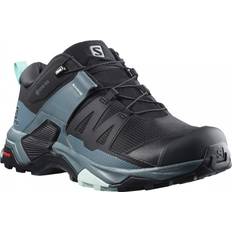 37 ⅓ - Women Hiking Shoes Salomon X Ultra 4 GTX W - Black/Stormy Weather/Opal Blue