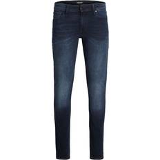 Jack & Jones Men - W32 Clothing Jack & Jones Liam Original AGI 004 Skinny Fit Jeans - Blue/Blue Denim