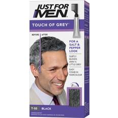 Men Semi-Permanent Hair Dyes Just For Men Touch of Grey T55 Black 40g