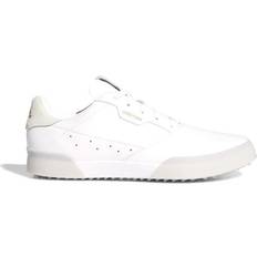 Adidas 7 - Women Golf Shoes adidas Adicross Retro Golf W - Cloud White/Gold Metallic/Crystal White