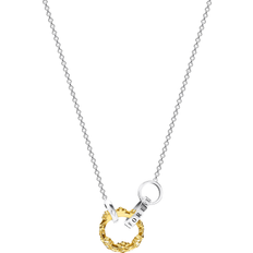 Thomas Sabo Crown Necklace - Gold/Silver/White