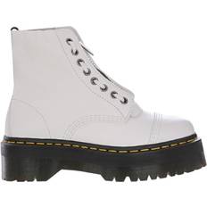 49 ½ Boots Dr. Martens Sinclair Leather Platform - White