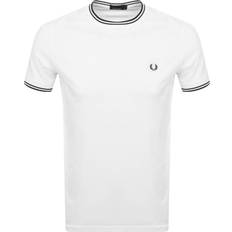 Fred Perry T-shirts Fred Perry Twin Tipped T-shirt - White