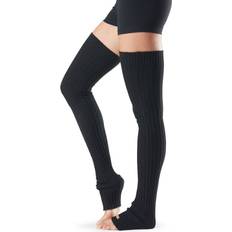 Black - Women Arm & Leg Warmers ToeSox Thigh High Leg Warmers Women - Black